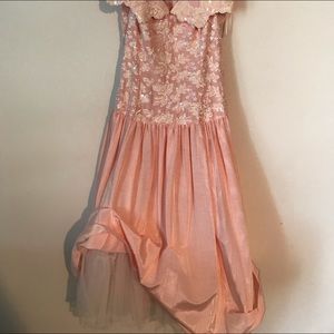 sequenced peach Tafta Jessica McInntock size 12.